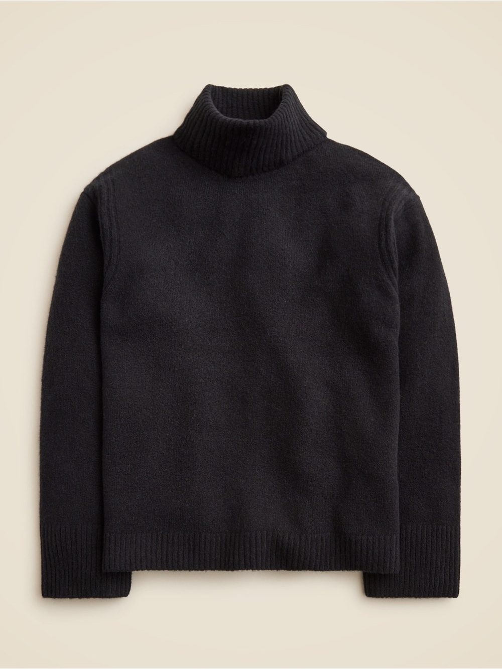 Like-new J. CREW TURTLENECK SWEATER IN SUPER SOFT YARN Wool & Alpaca Blend
